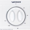 White Knight C4317WV 7kg Integrated Vented Tumble Dryer - White