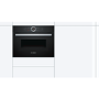 Bosch Series 8 Built-In Compact Single Oven and Microwave - Black