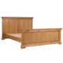 Loire Oak Farmhouse King Size Bed