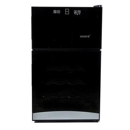 Husky HN7 Husky Reflections Dual Zone Wine Cooler - Black