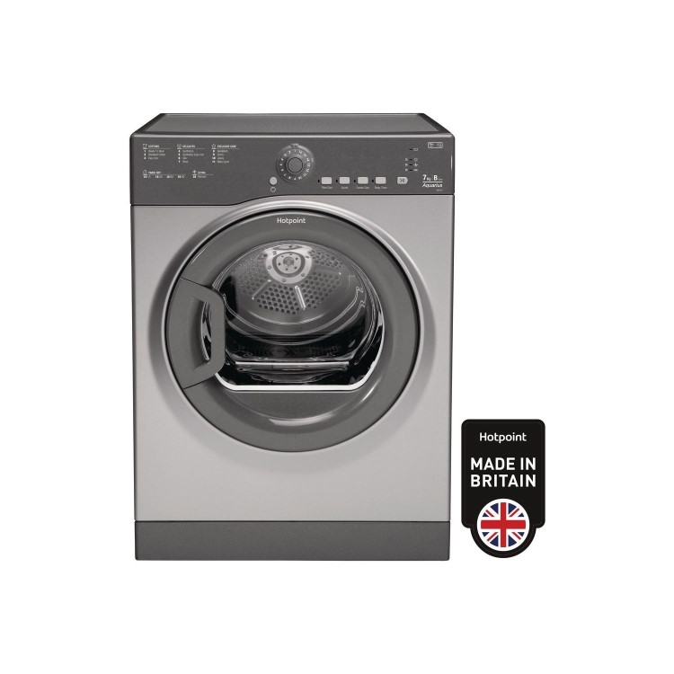 HOTPOINT 7kg Vented Tumble Dryer - Graphite