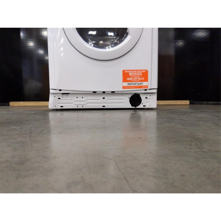 Refurbished Indesit EcoTime IWDC6125 Freestanding 6/5KG 1200 Spin Washer Dryer White