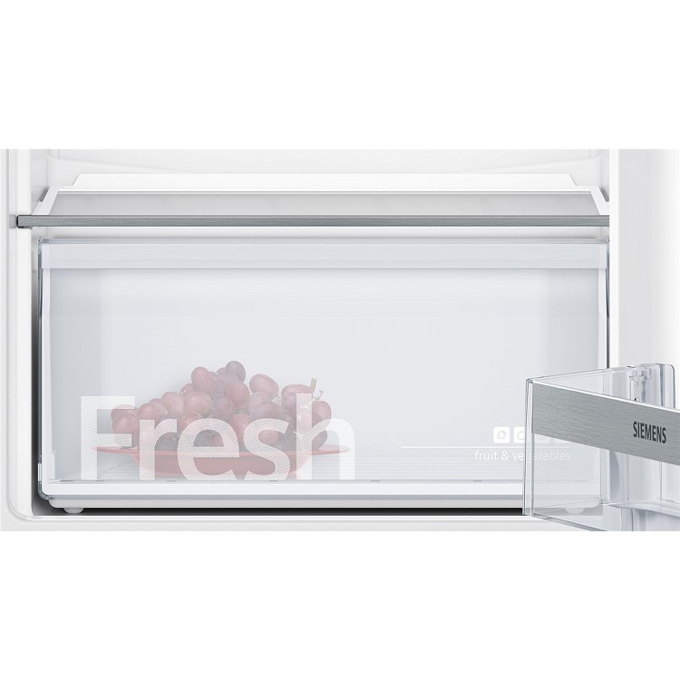 Siemens KI86NVF30G 55cm Wide Frost Free 60-40 Integrated Upright Fridge Freezer - White