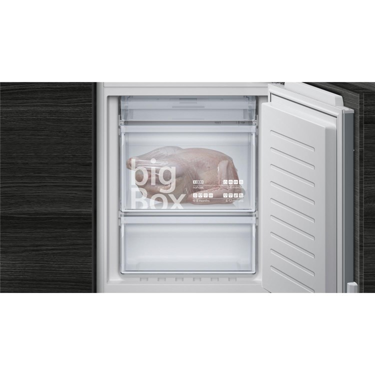 Siemens KI86NVF30G 55cm Wide Frost Free 60-40 Integrated Upright Fridge Freezer - White