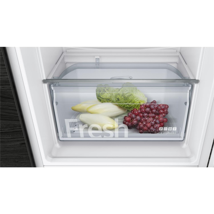 Siemens KI86NVF30G 55cm Wide Frost Free 60-40 Integrated Upright Fridge Freezer - White