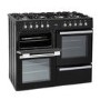 Montpellier MDF100K 100cm Dual Fuel Range Cooker - Black