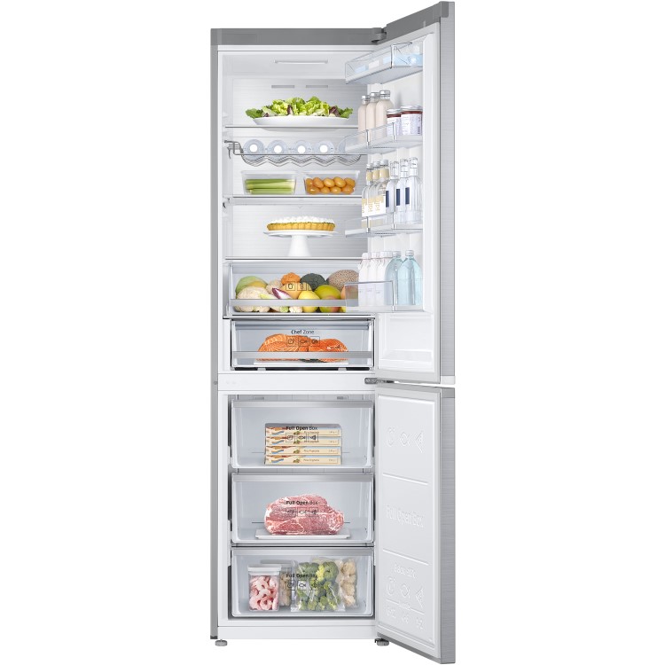 Samsung RB41J7859S4 406L Freestanding Fridge Freezer - Silver