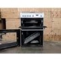 Refurbished Hotpoint HAGL60P 60cm Double Oven Gas Cooker with Lid White