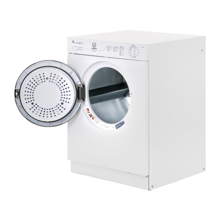 INDESIT IS41V 4kg Compact Front Vented Tumble Dryer - Polar White