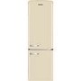 Refurbished Amica FKR29653C Retro Style 60/40 250L Freestanding Fridge Freezer - Cream