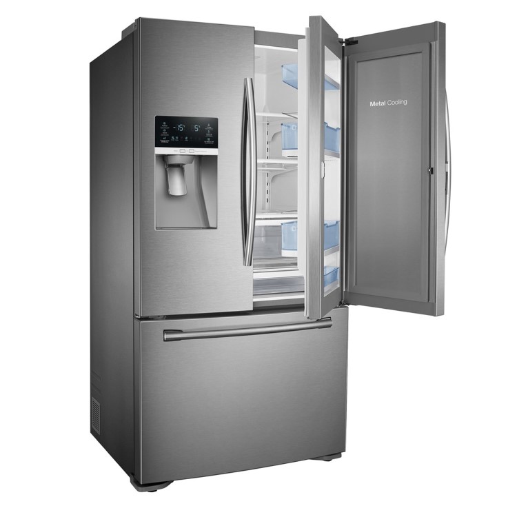 Refurbished Samsung RF23HTEDBSR Freestanding 637 Litre 60/40 Frost Free Fridge Freezer