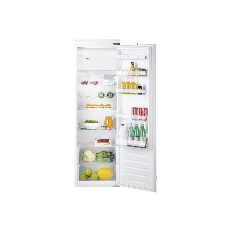 RRefurbished Hotpoint HSZ1801AA Integrated 262 Litre In Column Fridge with Ice Box White