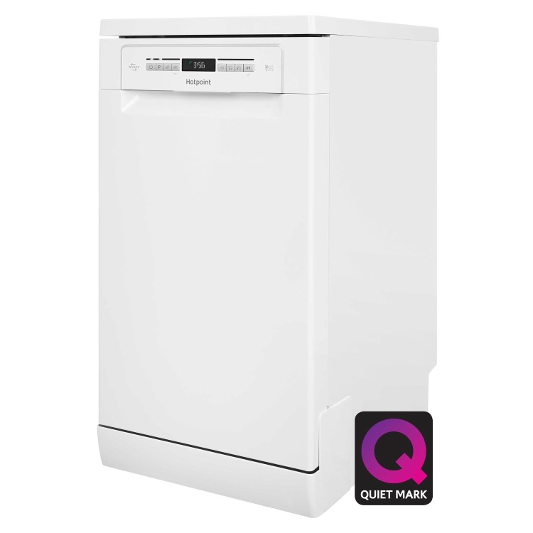 HOTPOINT HSFO3T223W 10 Place Slimline Freestanding Dishwasher - White