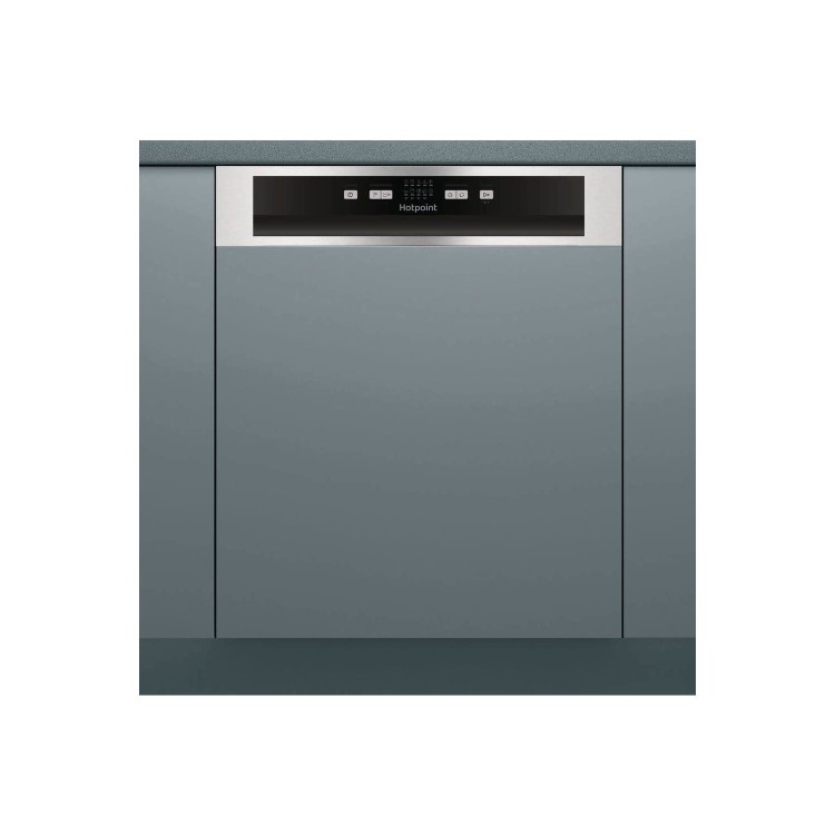 Refurbished Hotpoint HBC2B19X 13 Place Semi Inetgrated Dishwasher