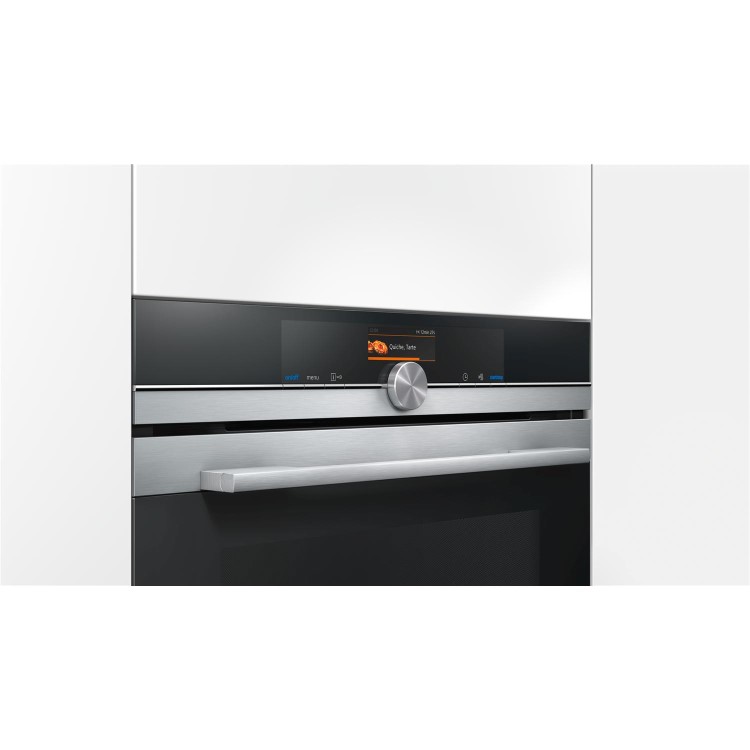 Siemens HB676GBS6B iQ700 Built In Electric Single Oven - Stainless Steel