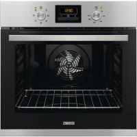 Refurbished Zanussi ZOB35471XK Multifunction 60cm Single Built In Electric Oven With Touch Control Programmable Timer Stainless Steel