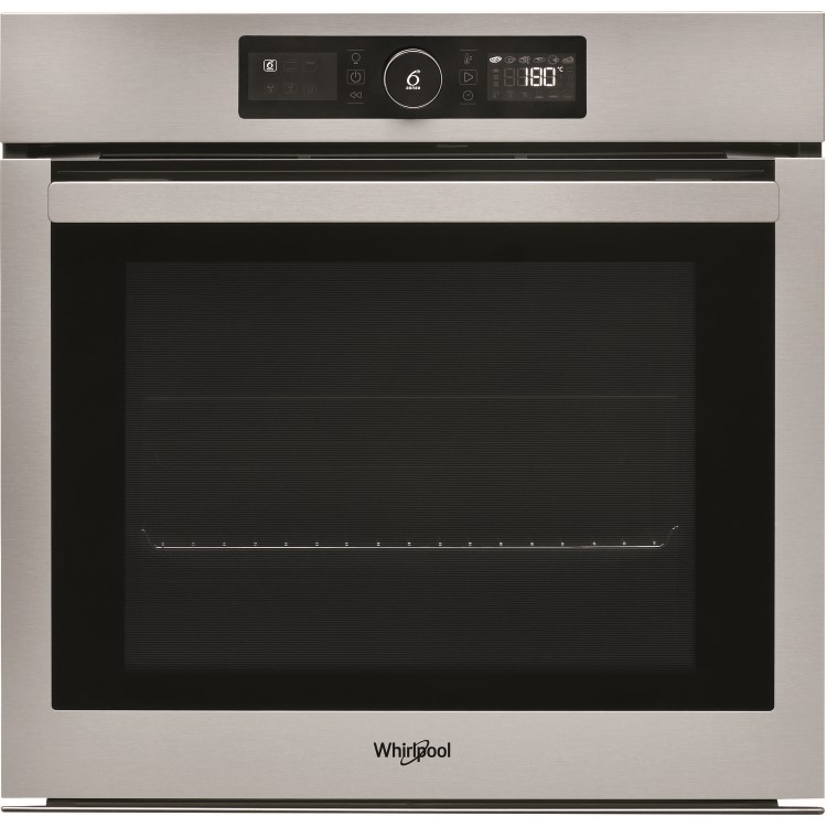 Whirlpool Touch Control Electric Fan Single Oven - Stainless Steel