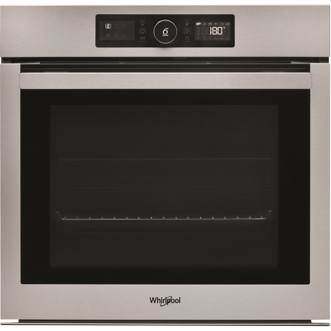 Whirlpool Touch Control Electric Fan Single Oven - Stainless Steel