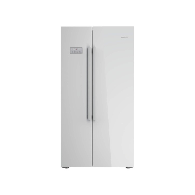 Beko ASL141W 558 Litre American Style Fridge Freezer Frost Free 2 Door 91cm Wide - White