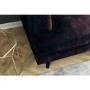 Chesterfield Sofa in Dark Purple Velvet - 3 Seater - Inez