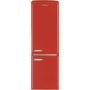 Refurbished Amica FKR29653R Freestanding 244 Litre 70/30 Fridge Freezer Red