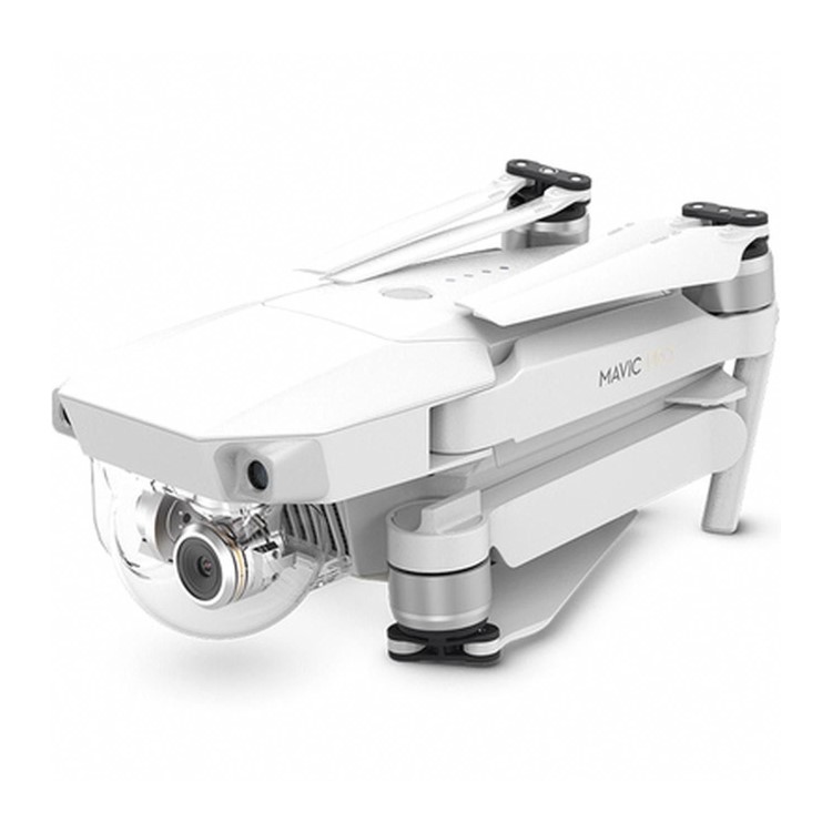 Refurbished DJI Mavic Pro Alpine White Drone with Combo Pack