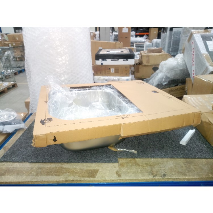 GRADE A2 - Stainless Steel 1 Bowl Compact kitchen Sink 620 x 500mm - Taylor & Moore