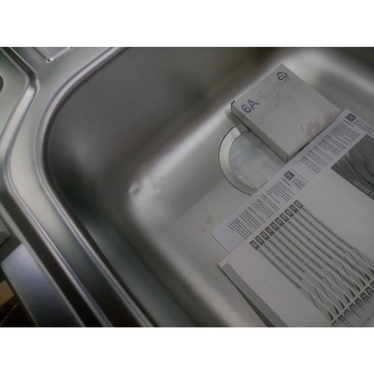 GRADE A2 - Stainless Steel 1 Bowl Compact kitchen Sink 620 x 500mm - Taylor & Moore