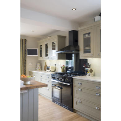 Rangemaster Professional Plus 100cm Dual Fuel Range Cooker - Black