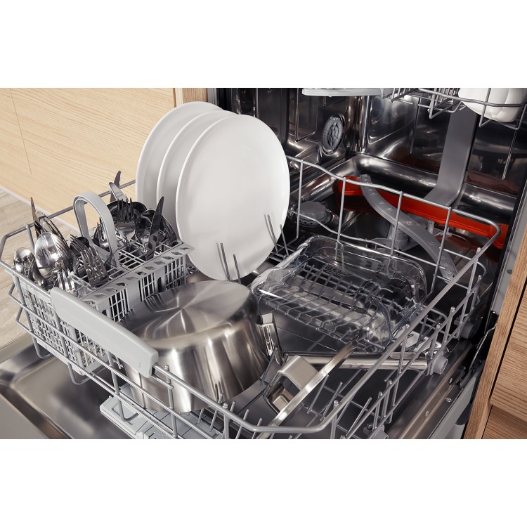 HOTPOINT HFC3C26WSV 14 Place Extra Efficient Freestanding Dishwasher - Silver