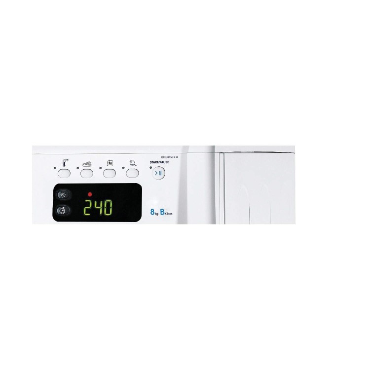 INDESIT IDCE8450BH EcoTime 8kg Freestanding Condenser Tumble Dryer - White