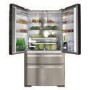 CDA PC870SS American Style 2 Door Fridge With Pullout Freezer Drawers - Stainless Colour -