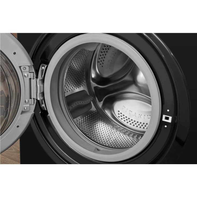 HOTPOINT RD966JKD 9kg Wash 6kg Dry 1600rpm Freestanding Washer Dryer - Black