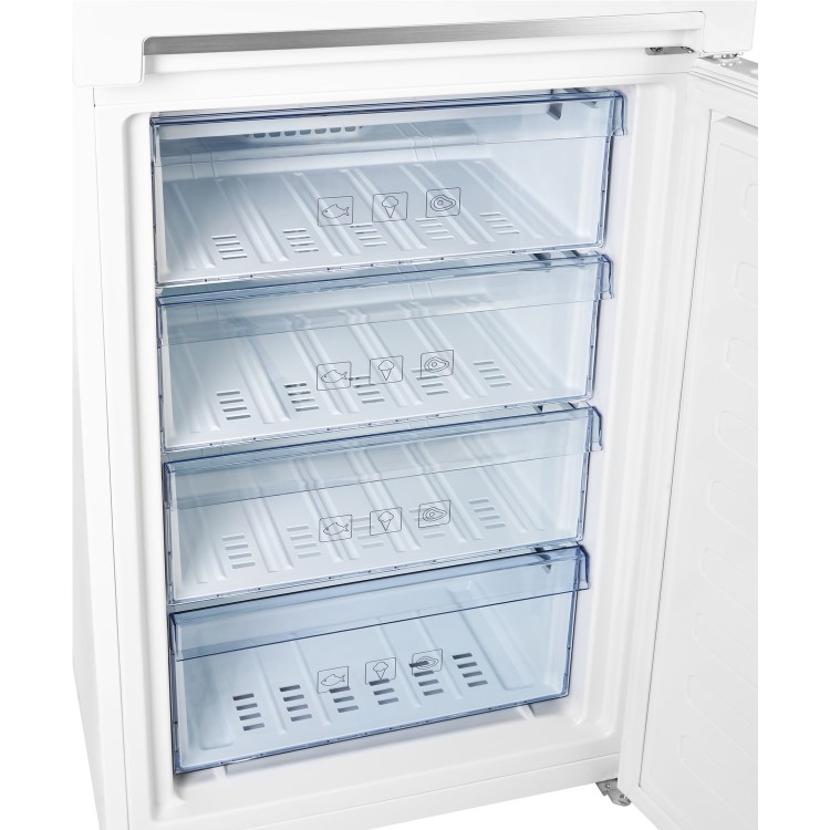 Beko CFG1582S 263 Litre Freestanding Fridge Freezer 50/50 Split Frost Free 54.5cm Wide - Silver