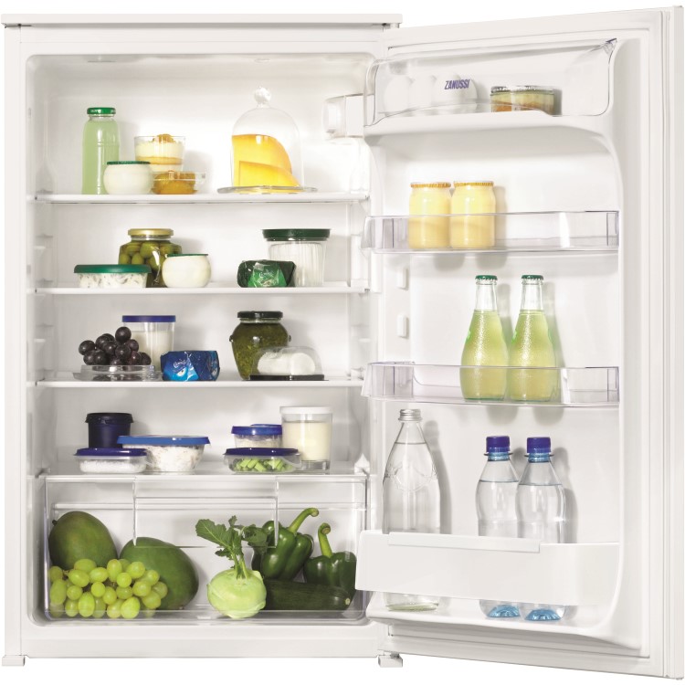 Zanussi ZBA15021SV In-Column Larder Fridge - Sliding Rail - 88cm Height