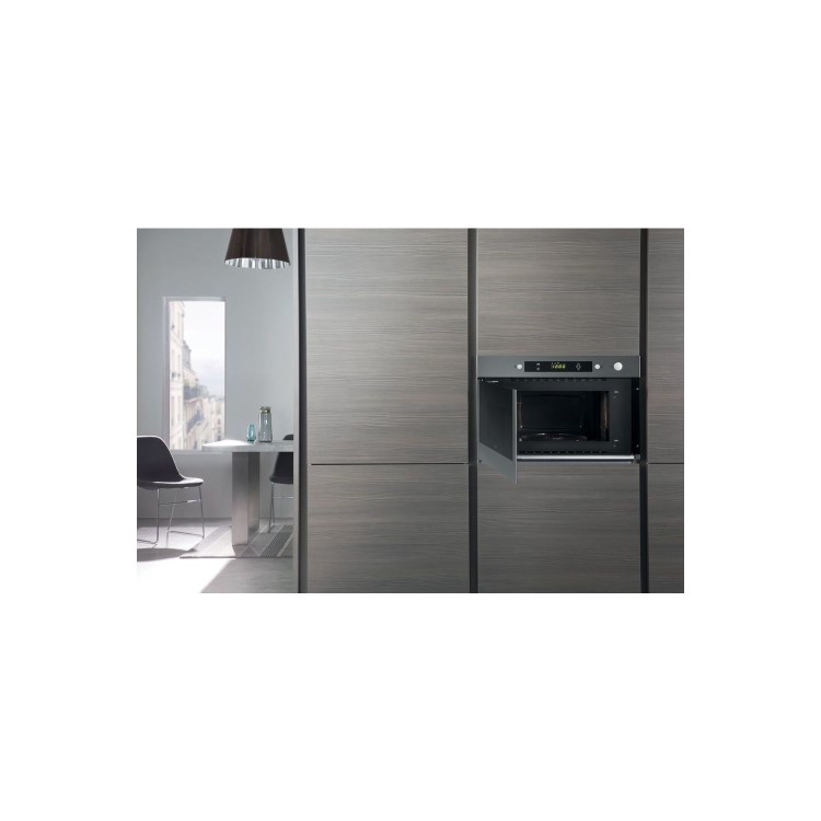 Refurbished Whirlpool AMW423IX Built In 22L Microwave Stainless Steel
