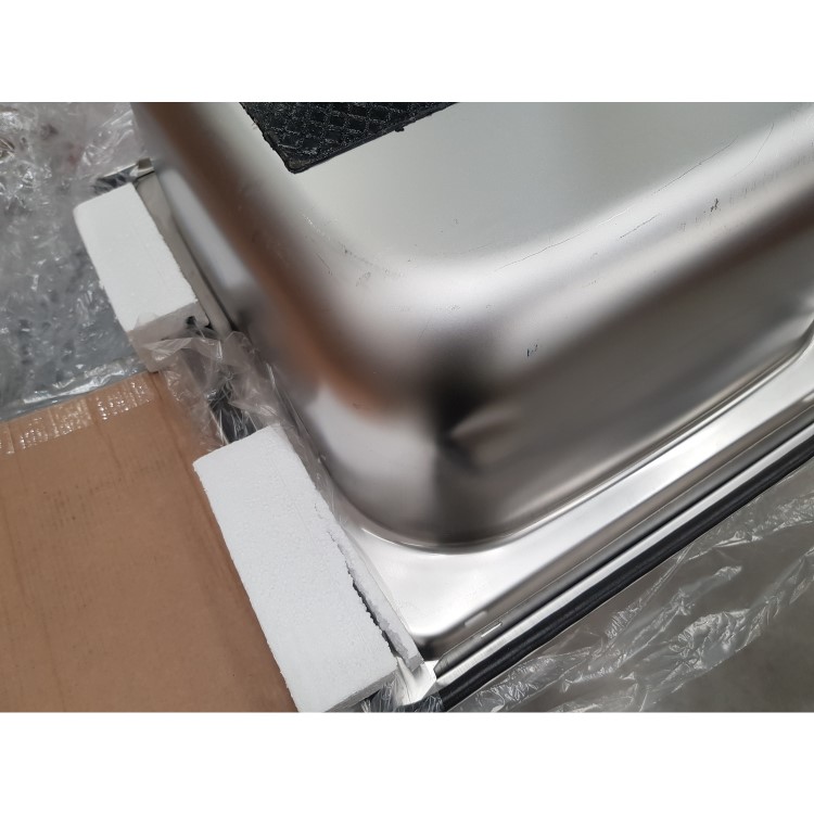 GRADE A2 - Stainless Steel 1 Bowl Compact kitchen Sink 620 x 500mm - Taylor & Moore