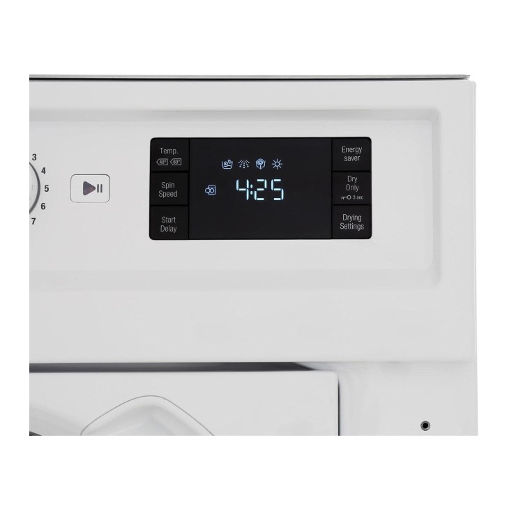HOTPOINT BIWDHG7148 7kg Wash 5kg Dry 1400rpm Integrated Washer Dryer - White