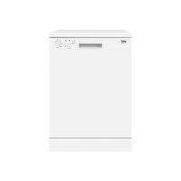 beko DFN04210W A+ 12 Place Freestanding Dishwasher With Quick Wash Options - White