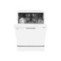 beko DFN04210W A+ 12 Place Freestanding Dishwasher With Quick Wash Options - White