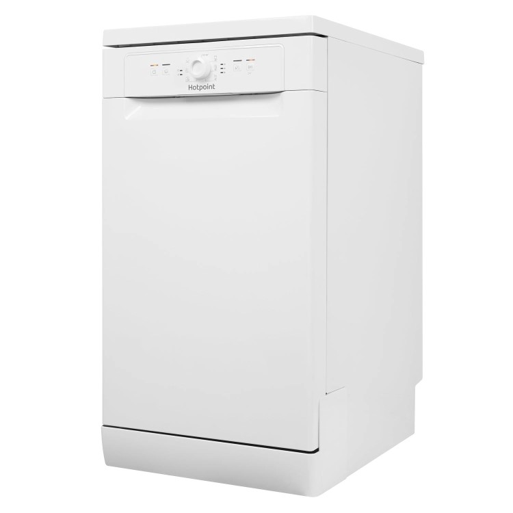 HOTPOINT HSFE1B19 Slimline 10 Place Freestanding Dishwasher - White