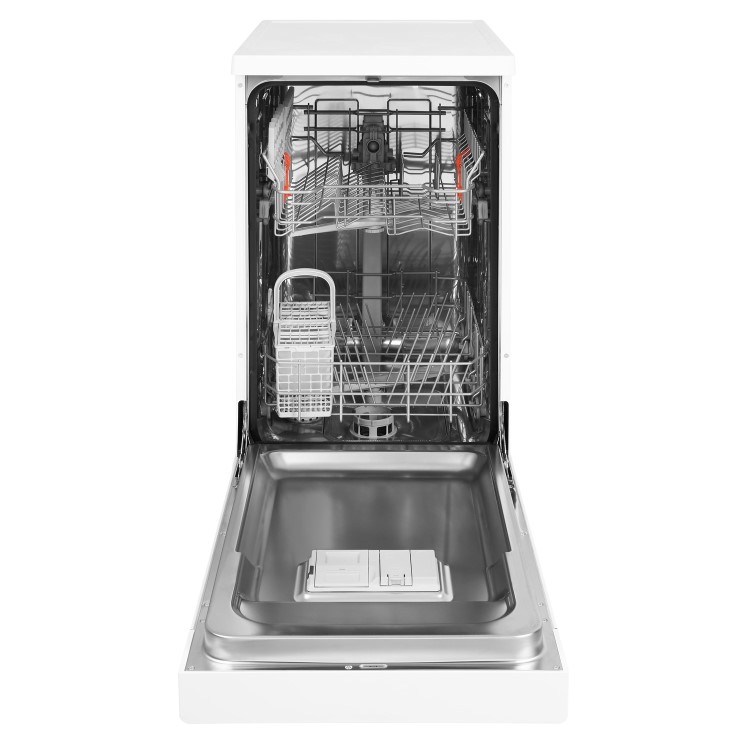 HOTPOINT HSFE1B19 Slimline 10 Place Freestanding Dishwasher - White