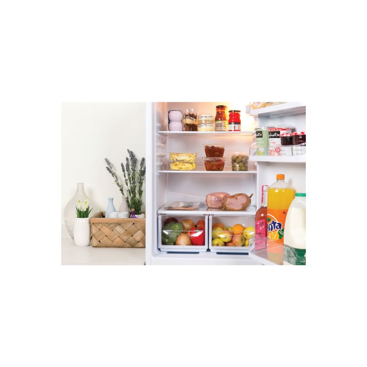 INDESIT IBD5517W 234 Litre Freestanding Fridge Freezer 50/50 Split  55cm Wide - White