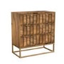 Miller Solid Mango Wood Chest of Drawers - 3 Drawer