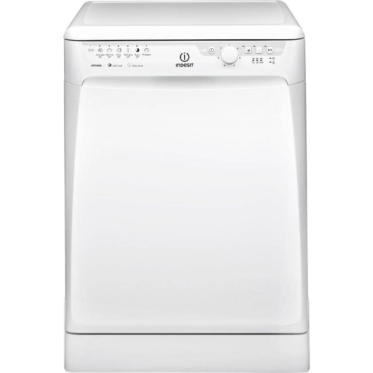 INDESIT DFP27B10 13 Place Freestanding Dishwasher with Quick Wash - White
