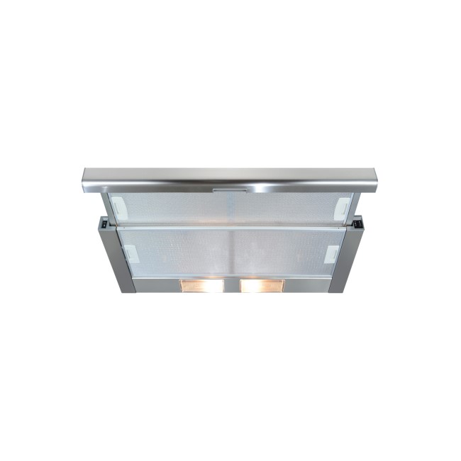 CDA CTE9SS 90cm Telescopic Canopy Cooker Hood - Stainless Steel