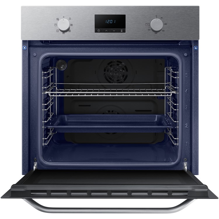 Samsung NV70K1340BS 70L Multifunction Electric Single Oven with Catalytic Lining - Stainless Steel