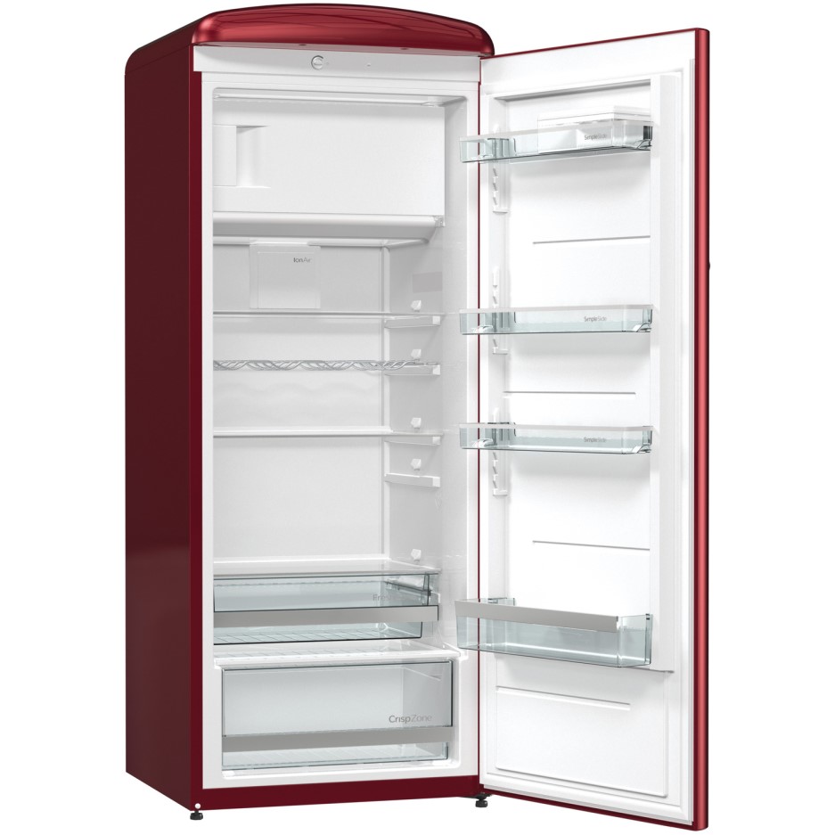 Gorenje RBO6153R 254 Litre Freestanding Larder Fridge 154cm Tall Retro