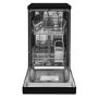 Refurbished Hotpoint HSFE1B19B Slimline 10 Place Freestanding Dishwasher