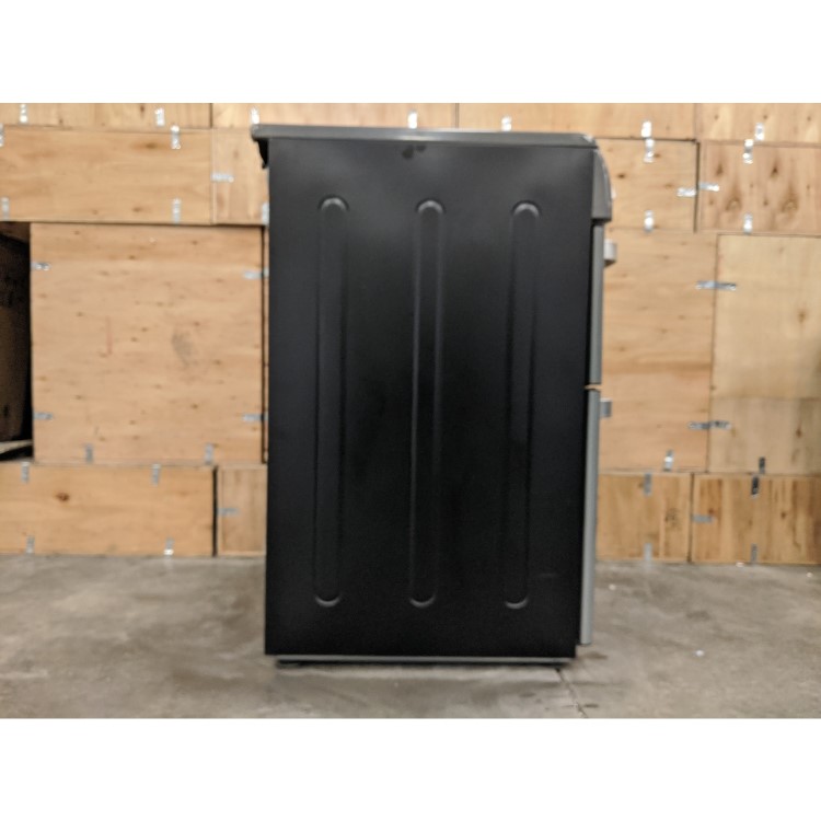 Refurbished Hotpoint Ultima HUE61GS 60cm Double Oven Electric Cooker with Ceramic Hob Graphite